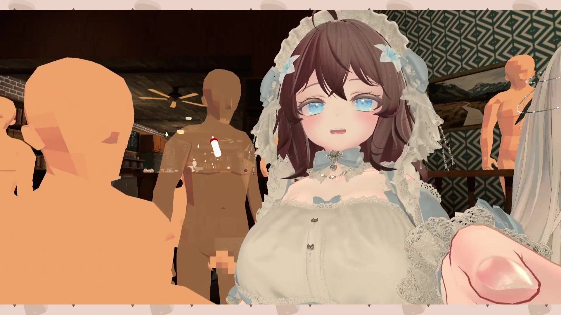 【アイテム連動】ポプロChilloutVR！！可愛いメイド達がご主人様にご奉仕…（はーと）【リスナーさん参加型】  井栗まろんの作品画像 5