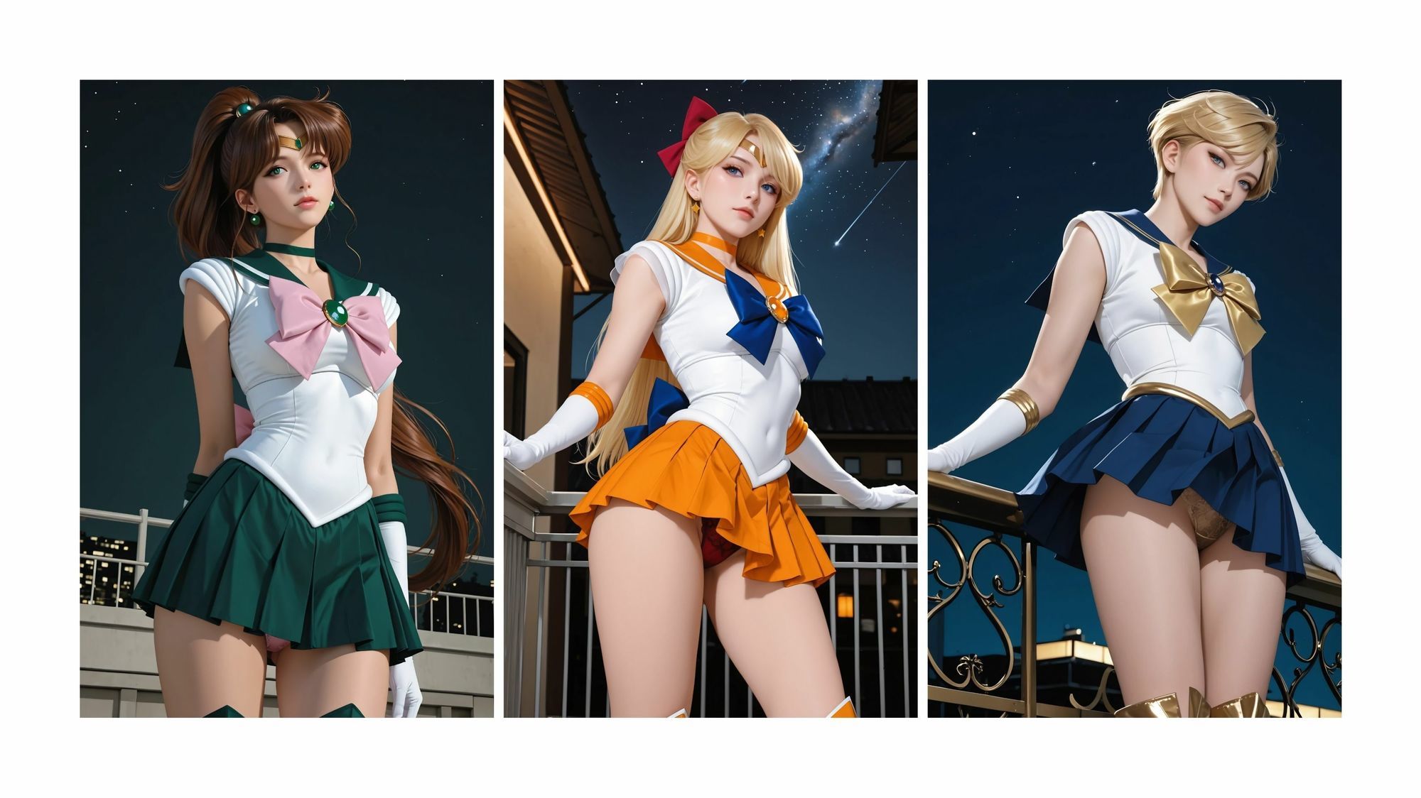 私の肛門そんなに見ないで コスプレ セーラー戦士10人 画像2