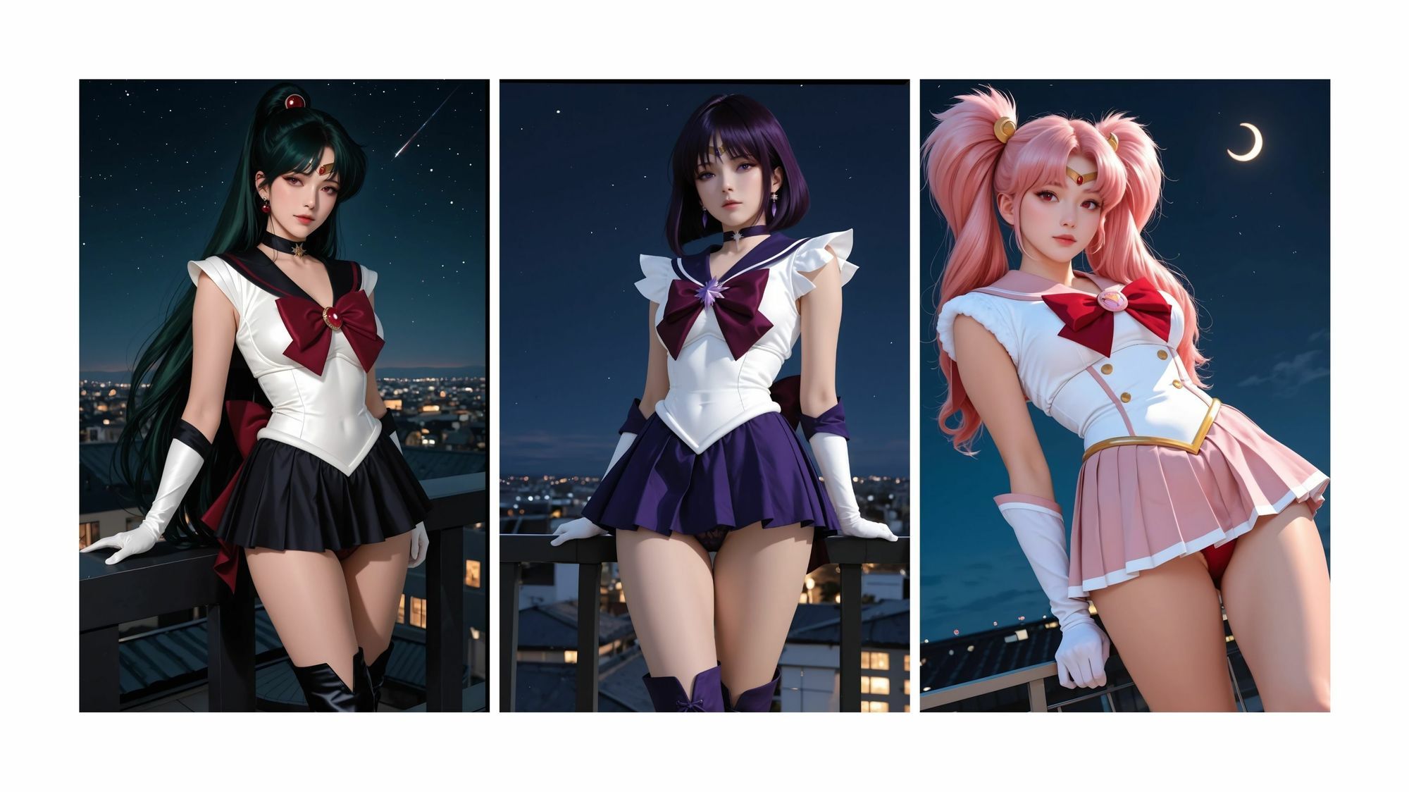私の肛門そんなに見ないで コスプレ セーラー戦士10人 画像3