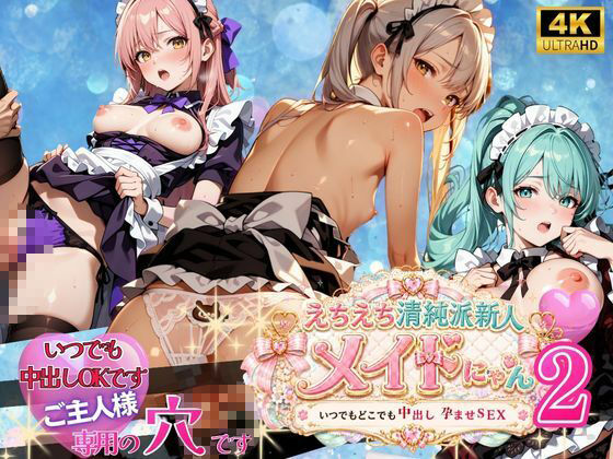 えちえちメイドにゃんシリーズ総集編 〜いつでもどこでも中出し孕ませSEX〜 ご主人様専用の穴です 画像3