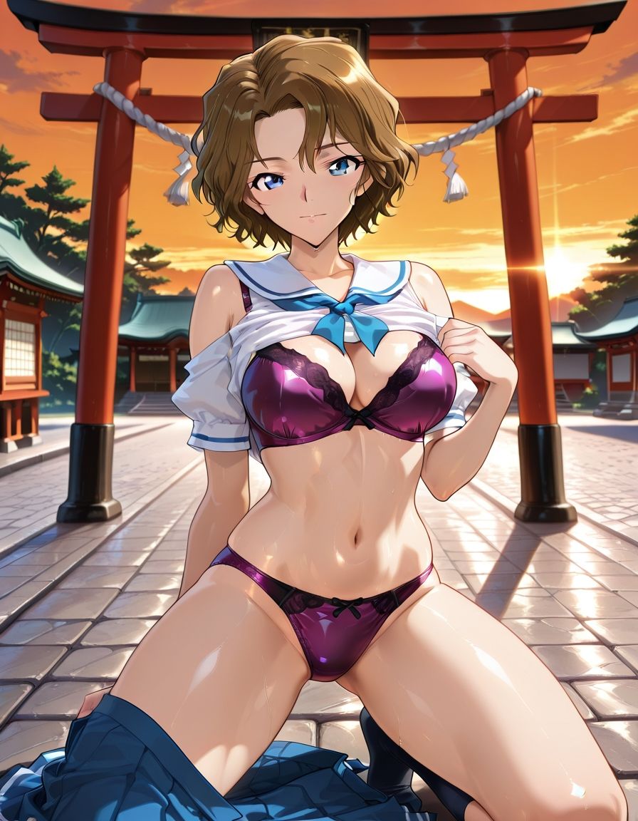 同級生でお金もちの大◯紅葉に放課後神社に、急に呼び出されたら。。。 画像3