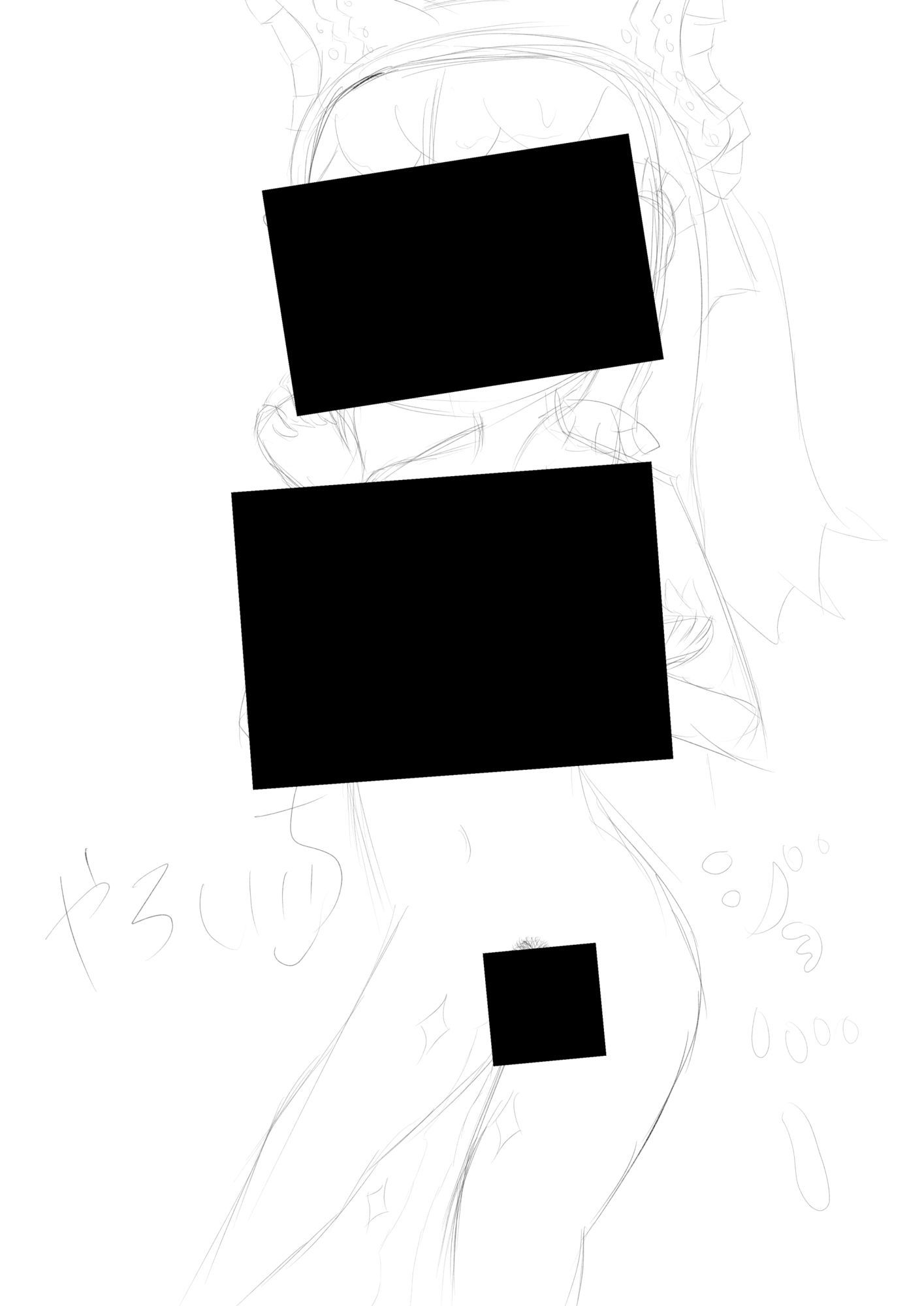 霊夢ちゃんのえっちなラフイラスト集vol.7 画像6