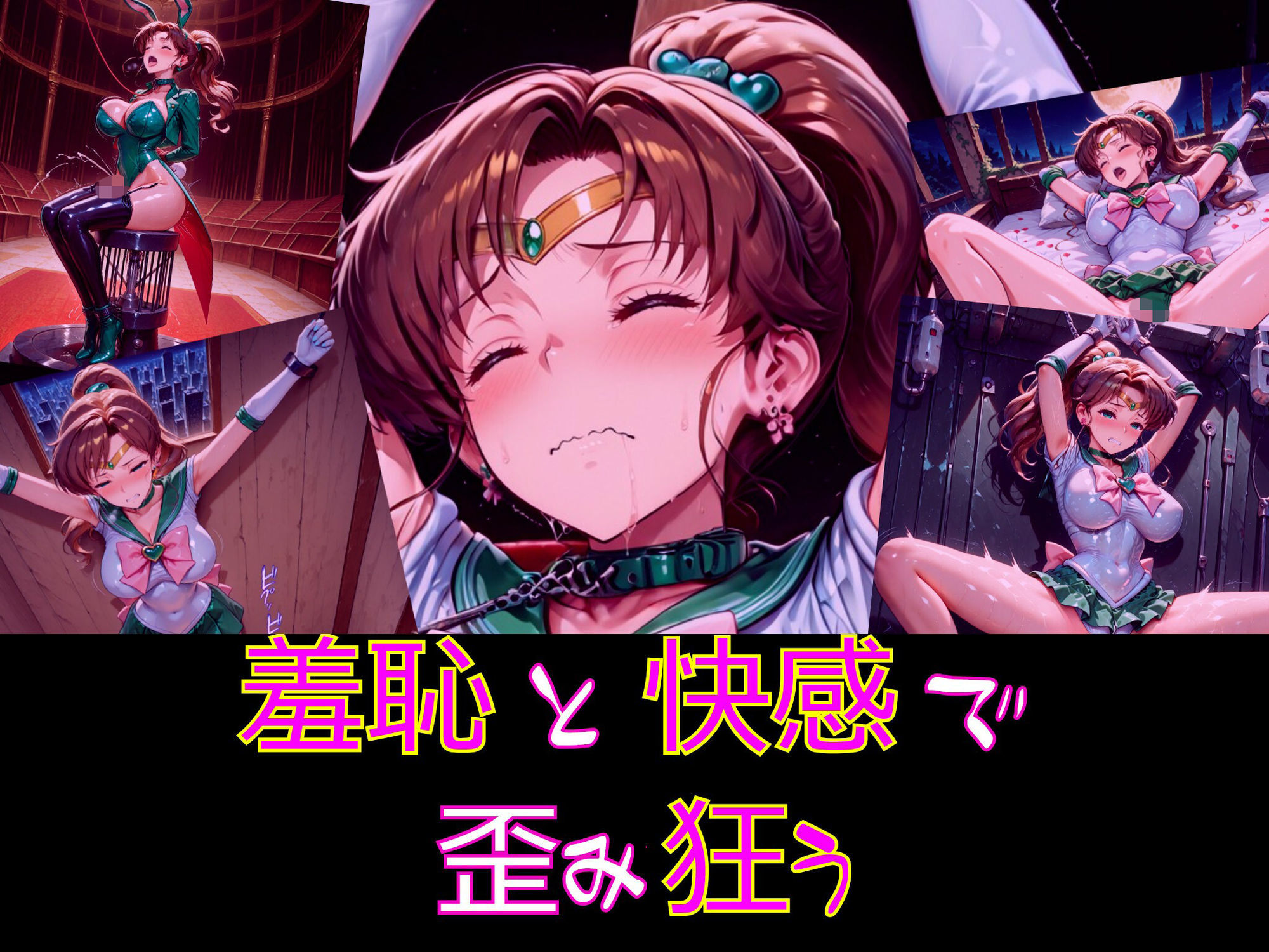 【衣装多種】ジュ〇ター、頼れる乙女の恥辱。鍛え抜かれた肉体が悦びに震え、恥じらいを捨てて媚態を晒す_玩具オナニー編のサンプル画像 2