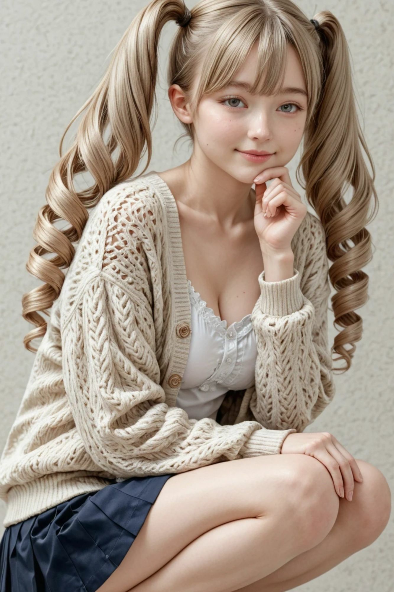 【セミリアル】Nude Collection 〜白い壁〜 小夜・沙月・紬8