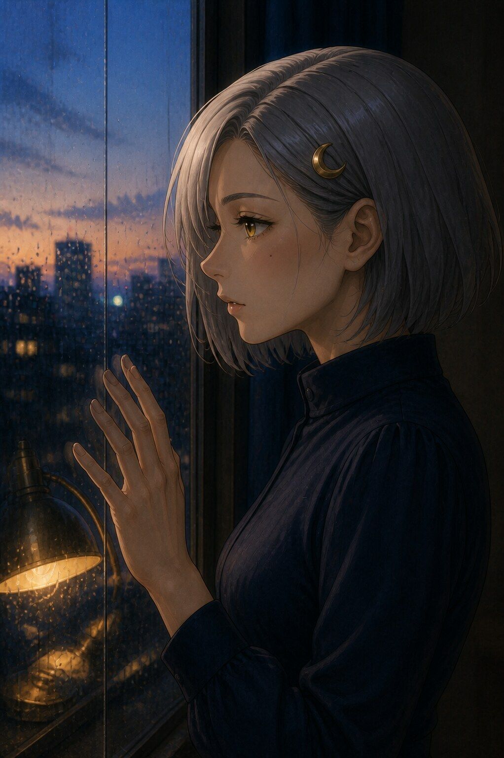 よあけがお｜私室画録 G01  灯りを消す前 画像3