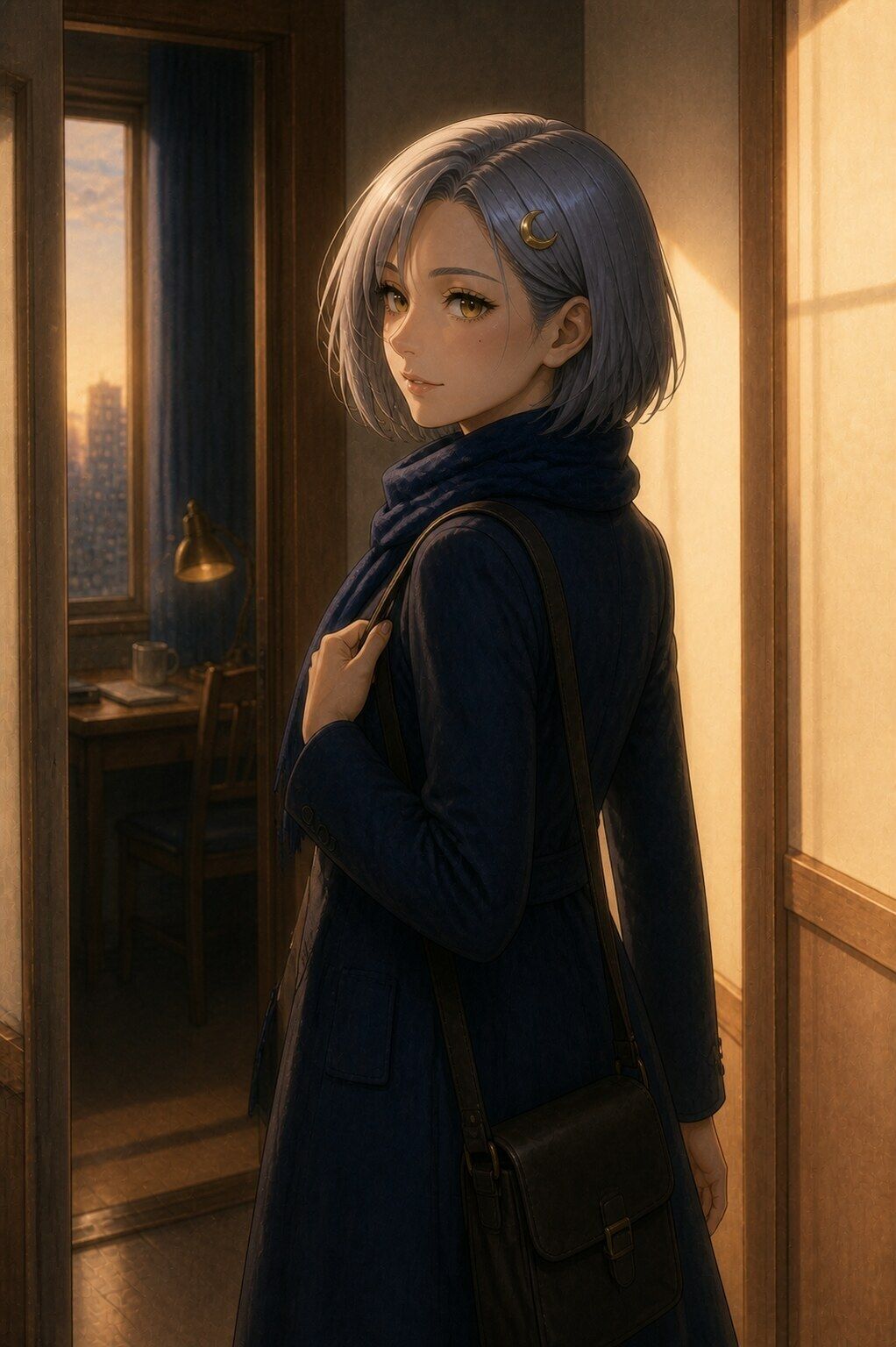 よあけがお｜私室画録 G01  灯りを消す前 画像4