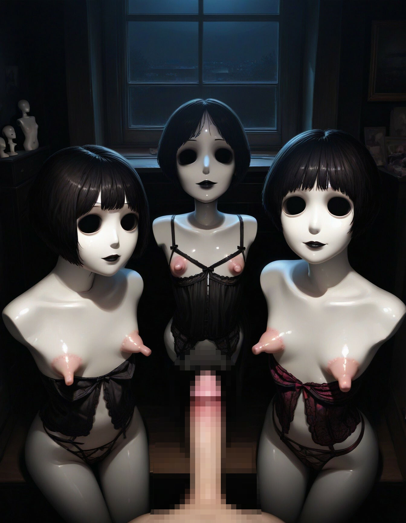 【R18】秘密の部屋_Black【167枚】 画像8