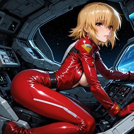 『【表】人型兵器で戦争している世界 女艦長と実は妹だった女兵士』AIの手で蘇る懐かしのヒロインシリーズ