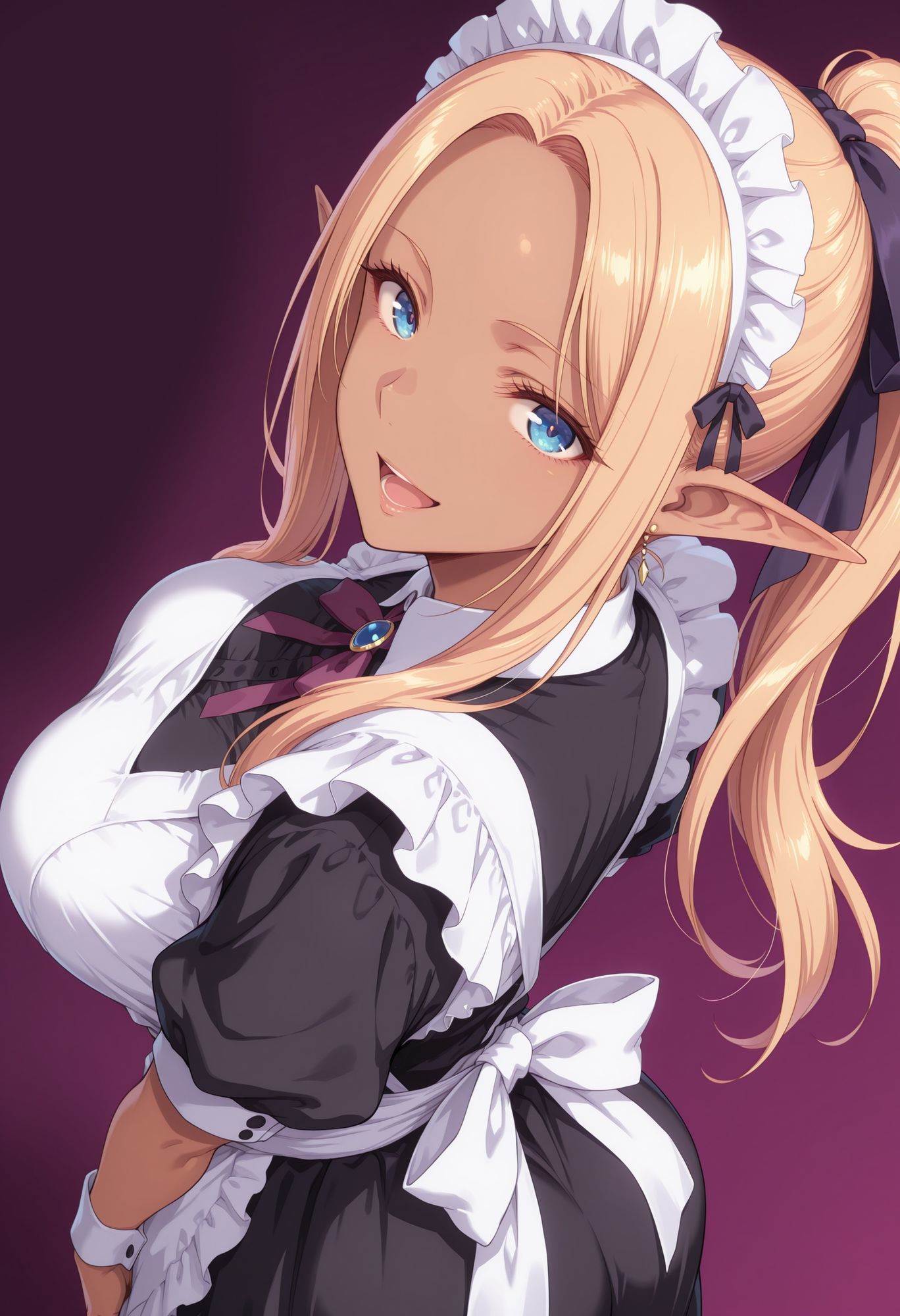 エルフのメイドさんの誘惑10 画像2