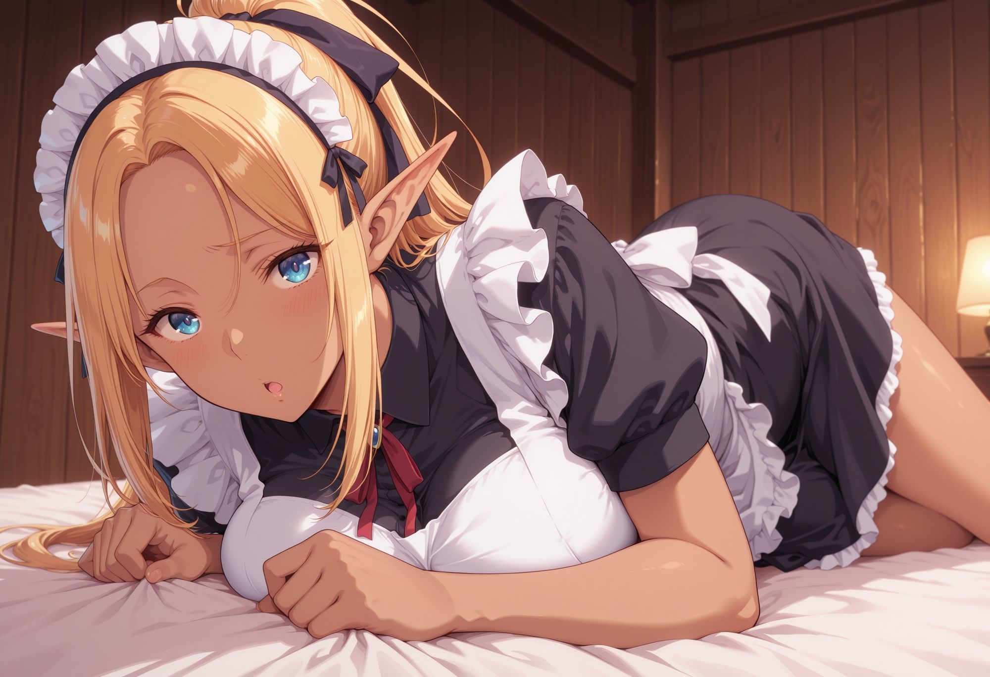 エルフのメイドさんの誘惑10 画像3