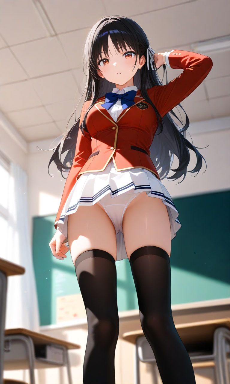 突然堀北にフェラチオされたので最後までヤってしまった綾小路 画像1