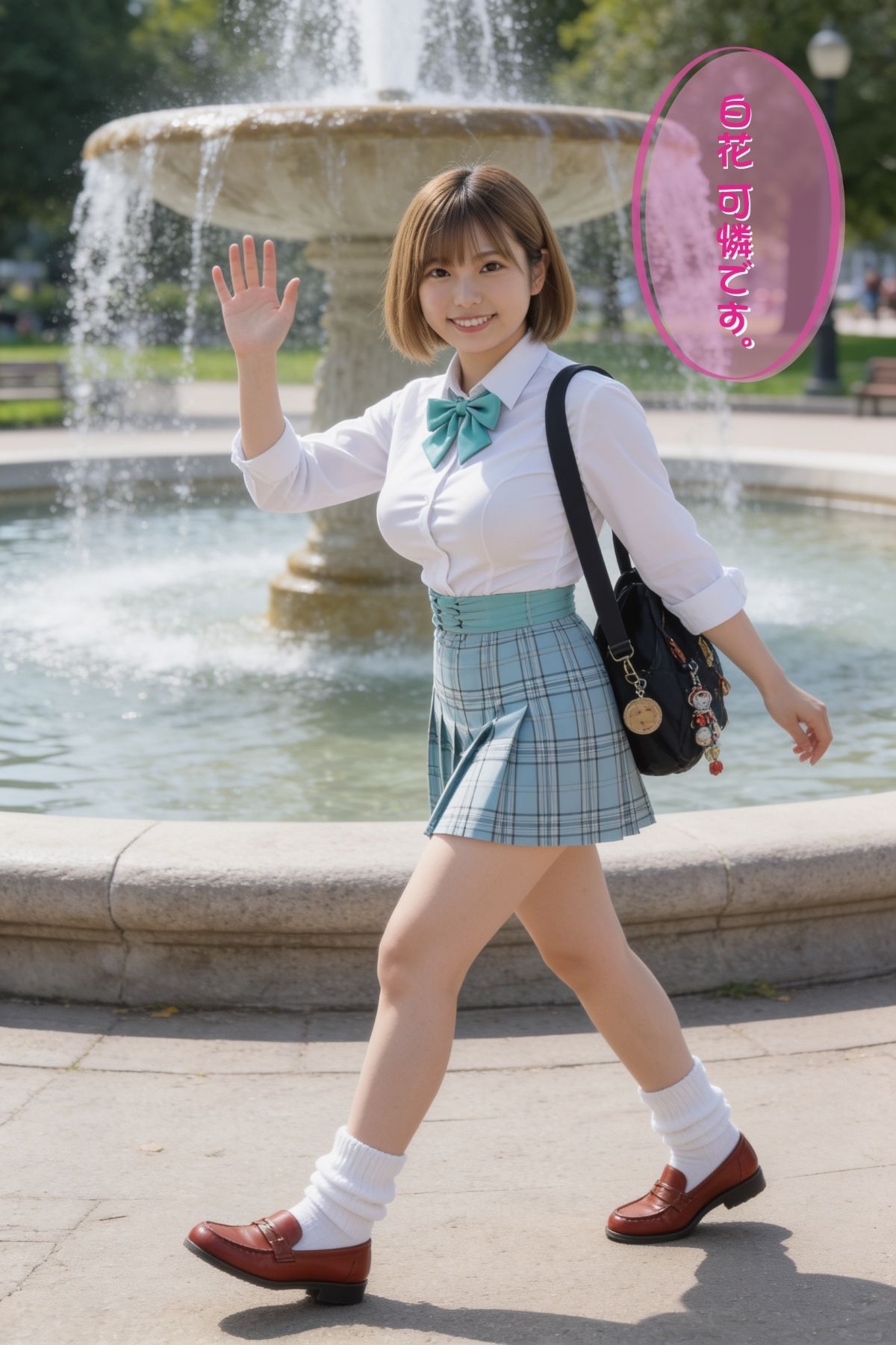 【グラビアデビュー作】白花可憐 1st写真集 〜制服と水着と…。ちょっとだけ大胆な私。〜 画像1