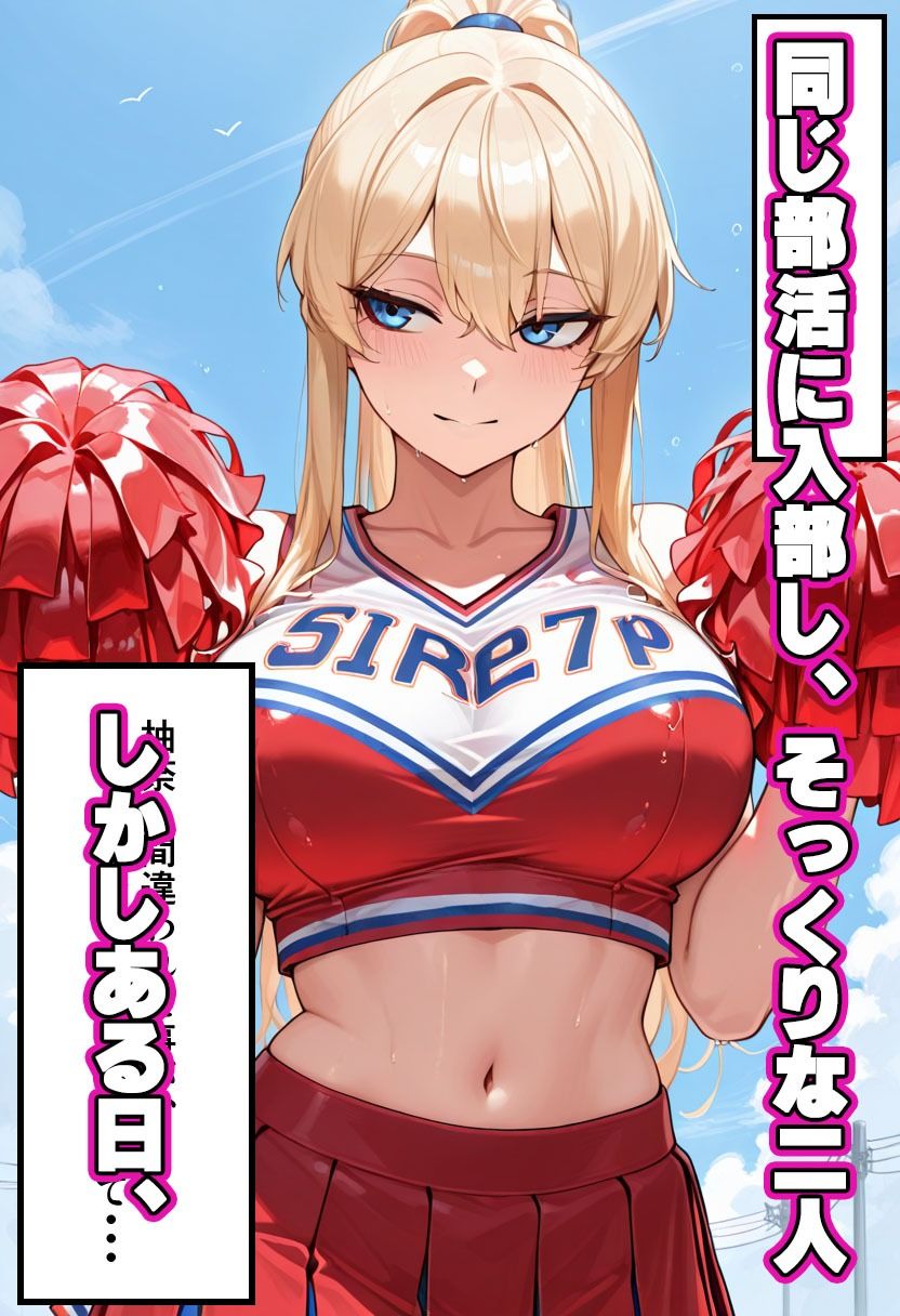 爆乳ギャル【チアリーダー部快楽堕ち】セリフ付きCG集3
