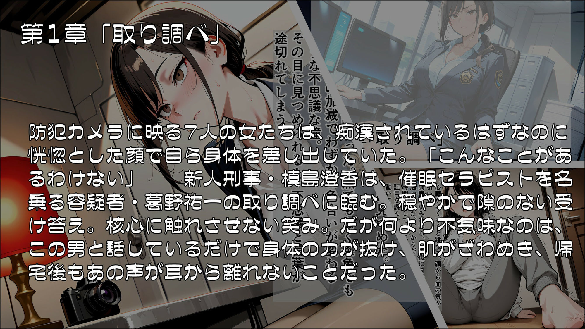人妻刑事と催●術師――取り調べ室から始まる隷属_Part1 画像1