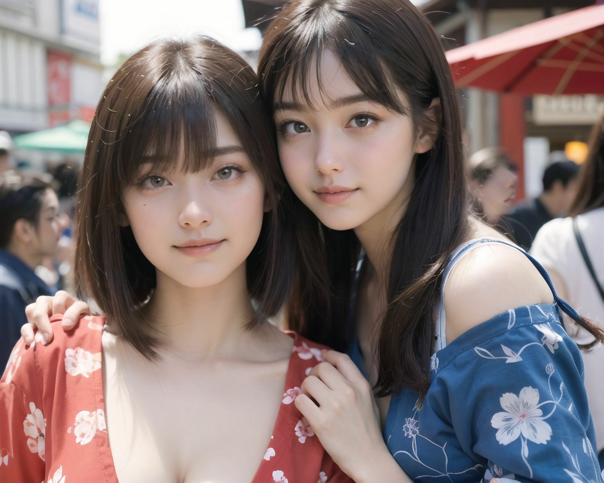 AI美少女写真集 素顔の RUNA - （7） 〜夜の提灯に溶ける、もうひとつの距離〜 画像3