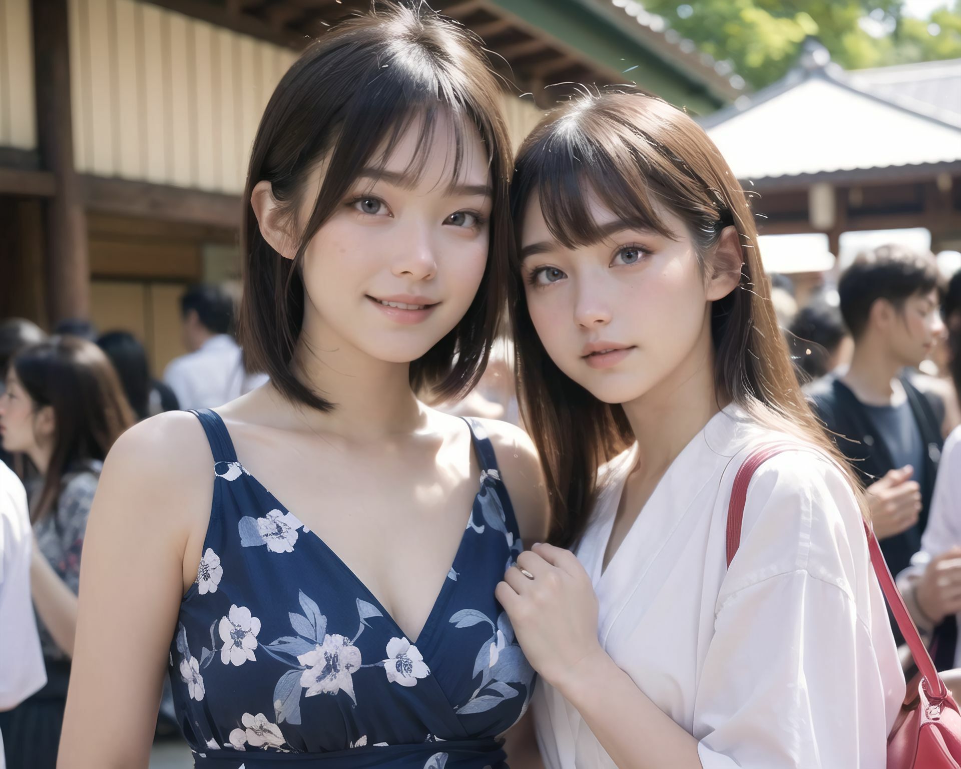 AI美少女写真集 素顔の RUNA - （7） 〜夜の提灯に溶ける、もうひとつの距離〜 画像10