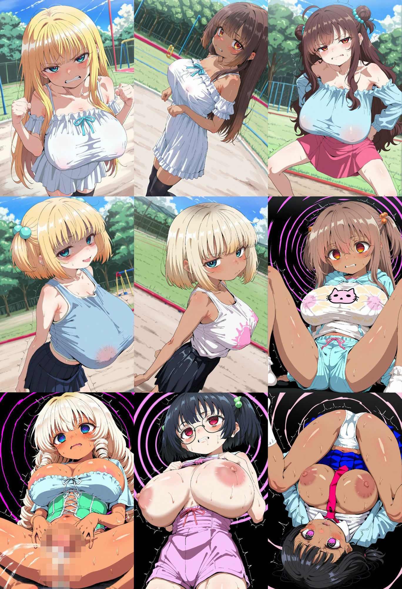 爆乳美少女の堕落 〜孕まされても終わらない恥辱の宴〜 たてっ！の作品画像 1