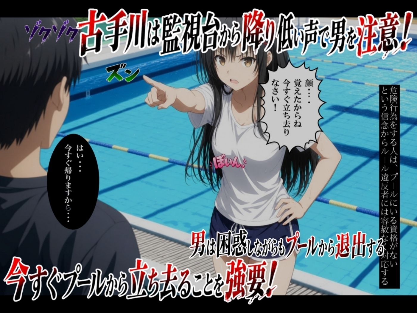 働くヒロイン×レ●プ〜迷惑客を注意しただけなのに〜古手川編〜【4K神動画】 画像4