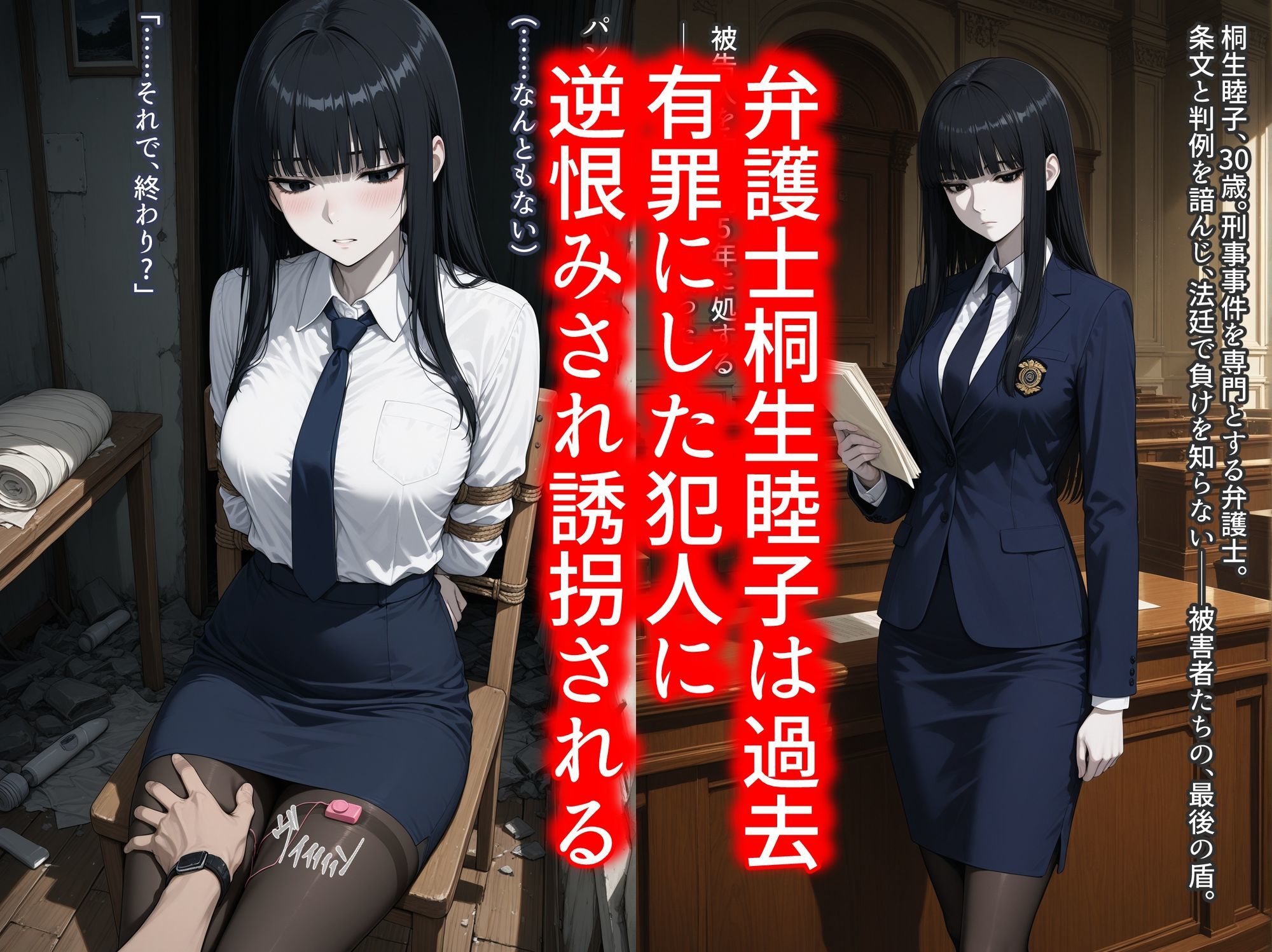 女弁護士が復讐に遭い、快感に陥落してペットになって堕ちていくまで 画像2