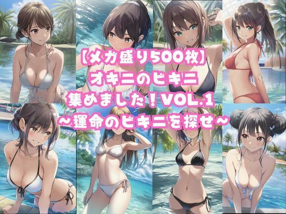 【メガ盛り500枚】オキニのビキニ集めました!Vol.1 〜運命のビキニを探せ〜
