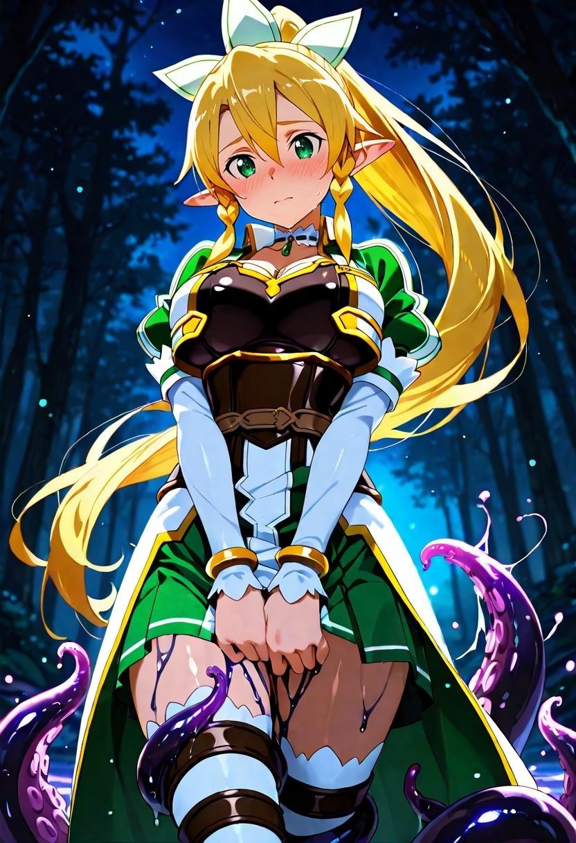 触手の巣で堕ちる妖精〜リー〇ァ〜の作品画像 8