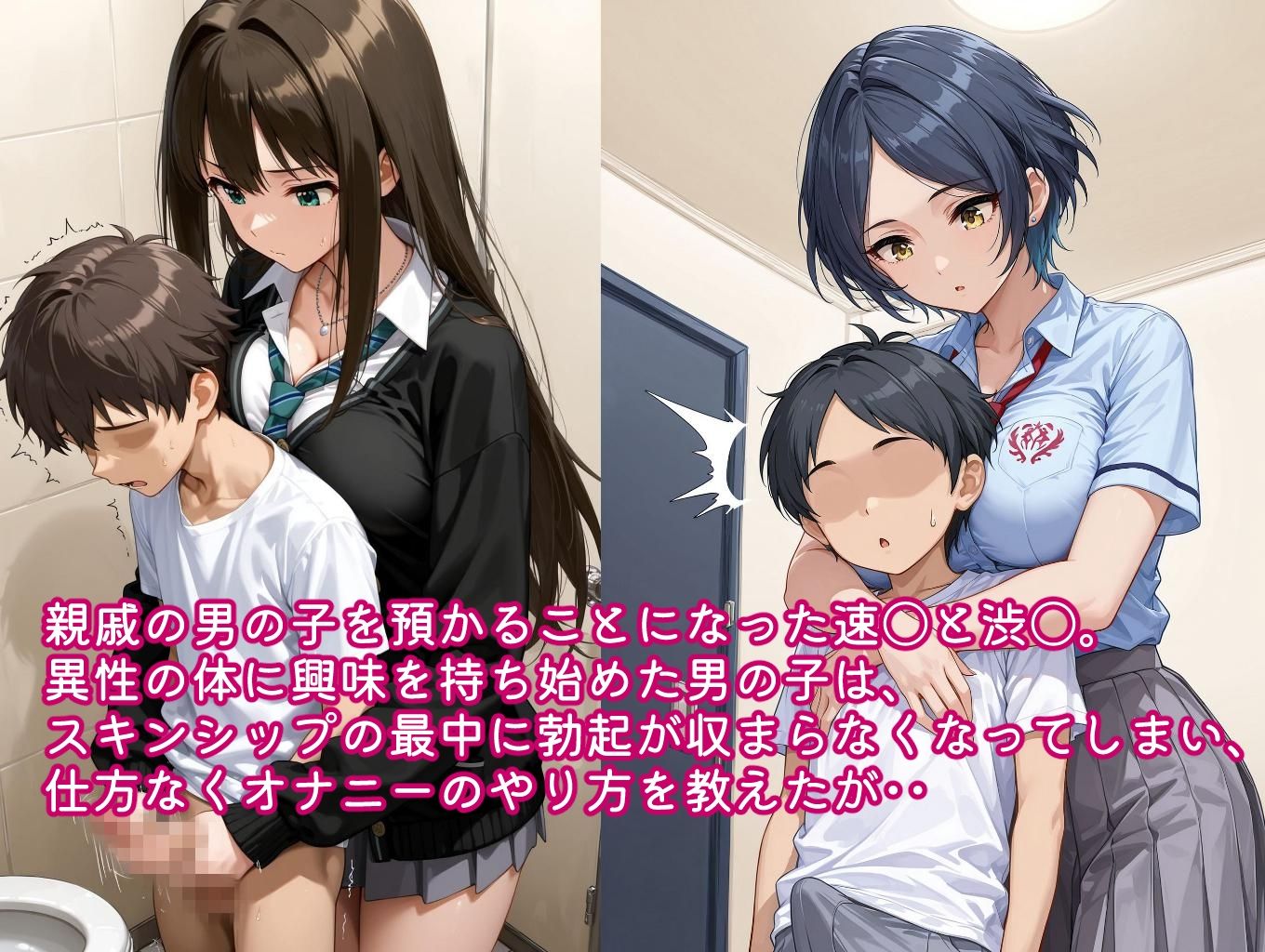 アイドルのお姉さんがオナニーのやり方を教えたら・・