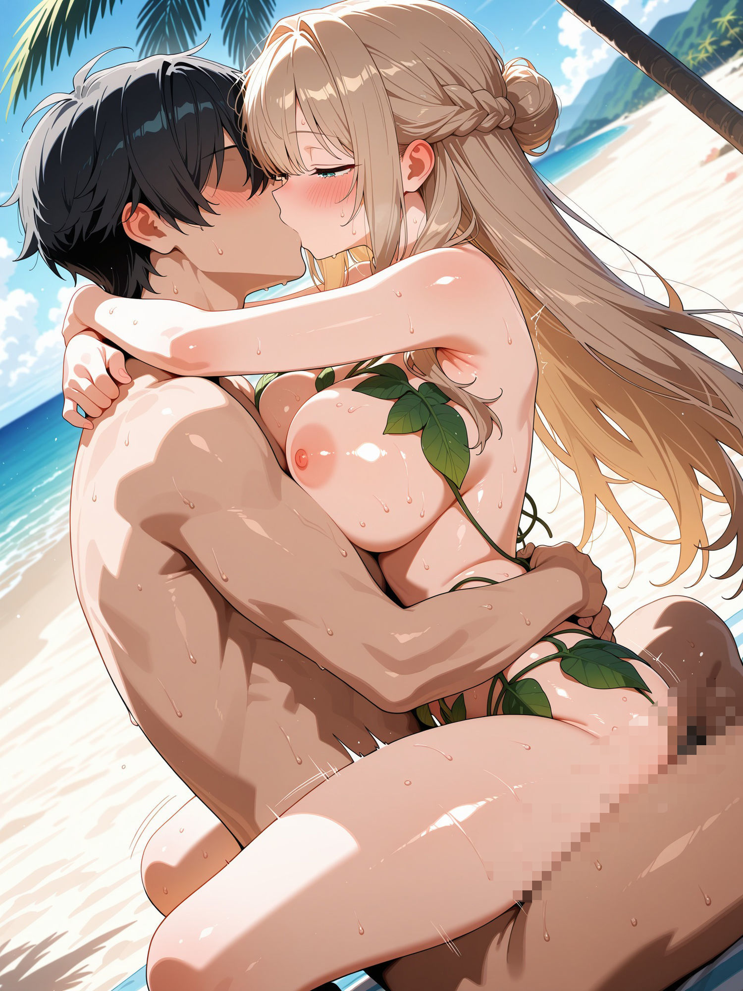 遭難したら種付けハーレム性活〜南の島で中出しセックス三昧〜【豪華CG500枚収録】6