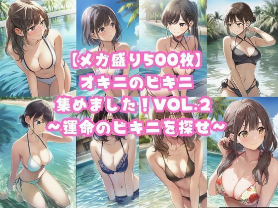 【メガ盛り500枚】オキニのビキニ集めました！Vol.2 〜運命のビキニを探せ〜