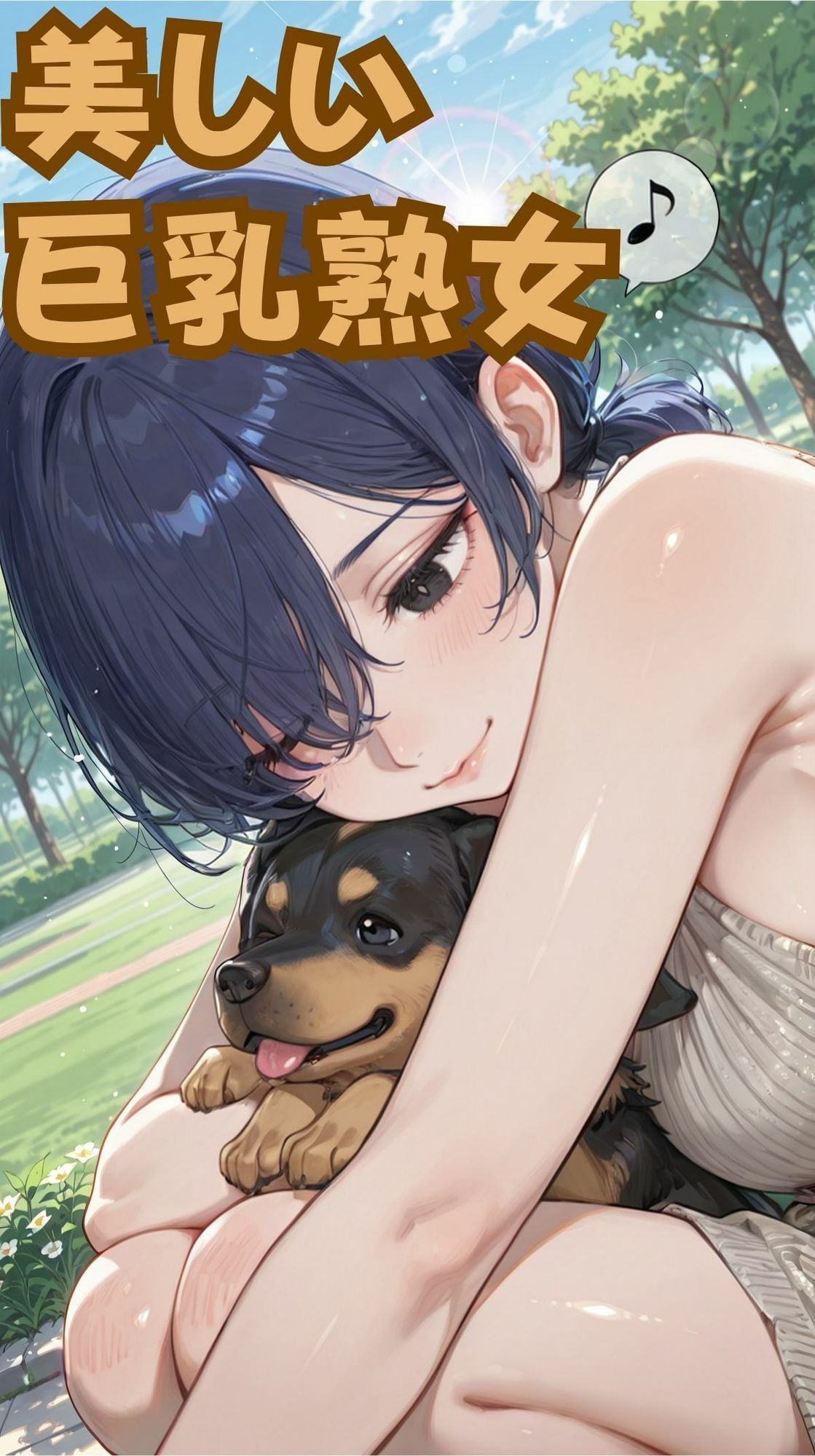 巨乳熟女の乱れたスガタの作品画像 1