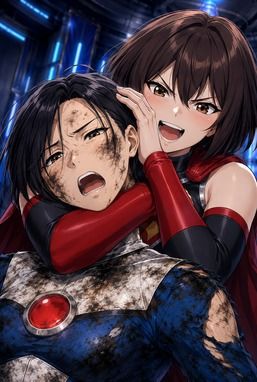 ダークヒロインVSガイアブルー 画像4