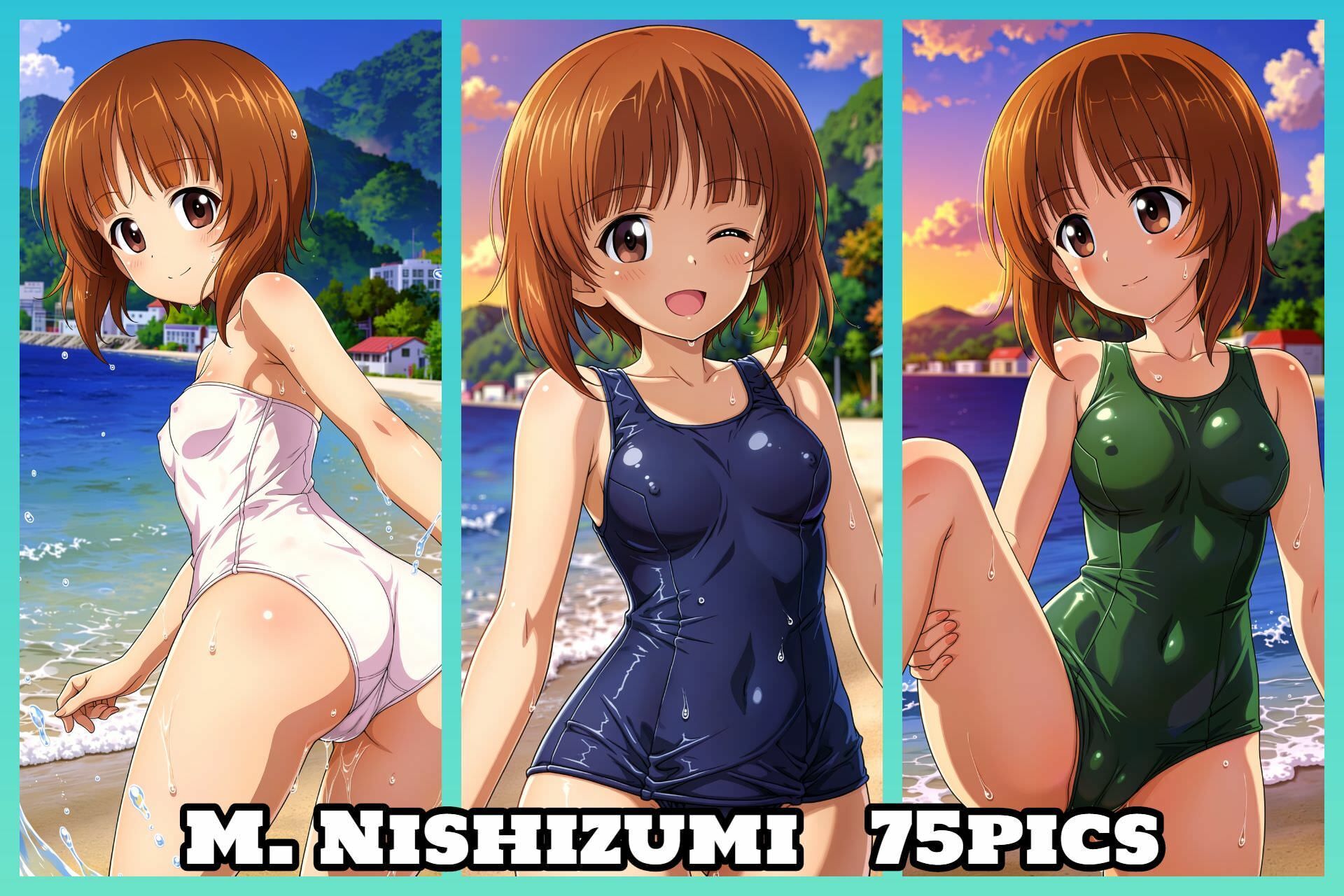 Girls und Swimwear あんこうチーム編 画像2