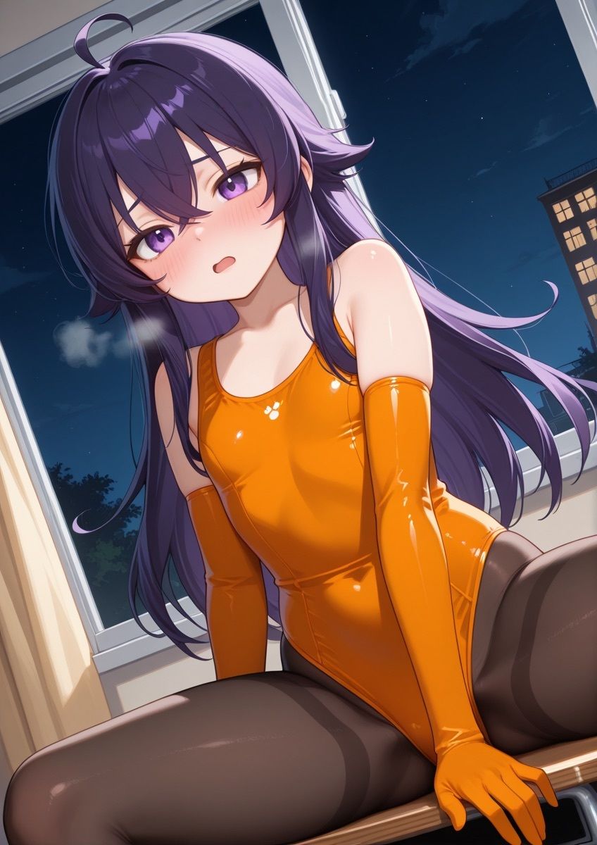 水着タイツの女の子が学校で誘惑するやつ 1の作品画像 8