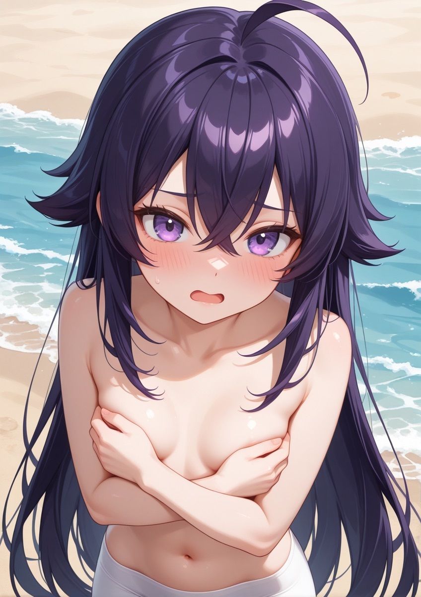 ビーチで女の子が男水着チャレンジするやつ 1の作品画像 4