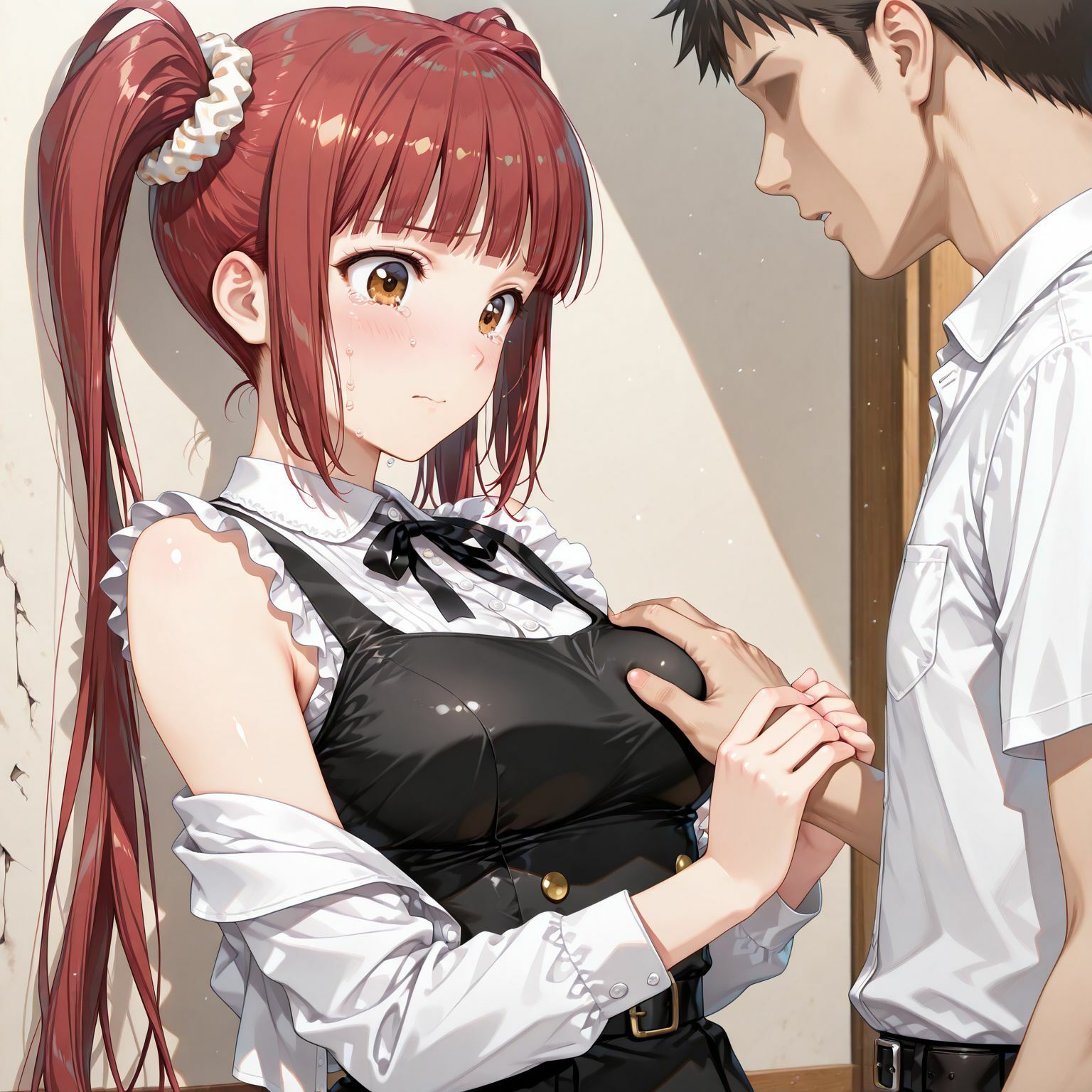 不良学生に絡まれて 松田 亜〇沙 画像2