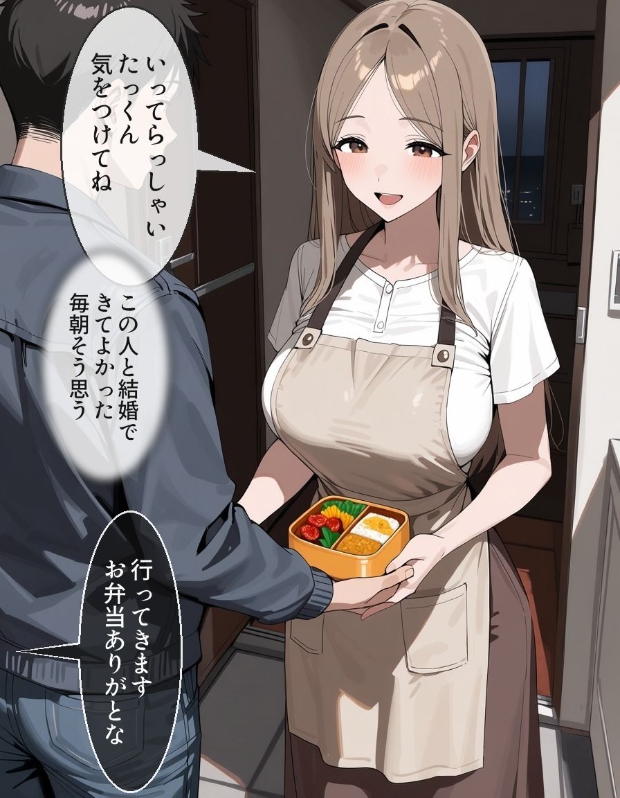 新婚人妻が夫の上司に寝取られ、メス堕ちするまで 画像1