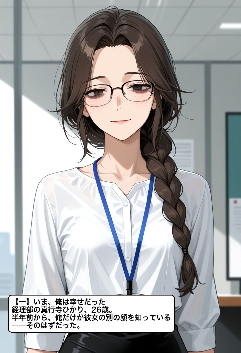 俺だけの女だと思ってた地味な同僚（26）が、デブでゲスな上司たちに三年前からNTRされてた話 画像1