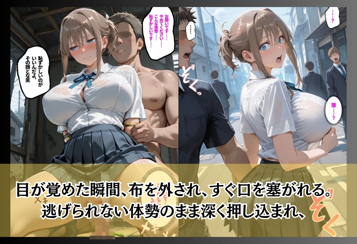 痴●魔の襲撃で眠らされた女たち