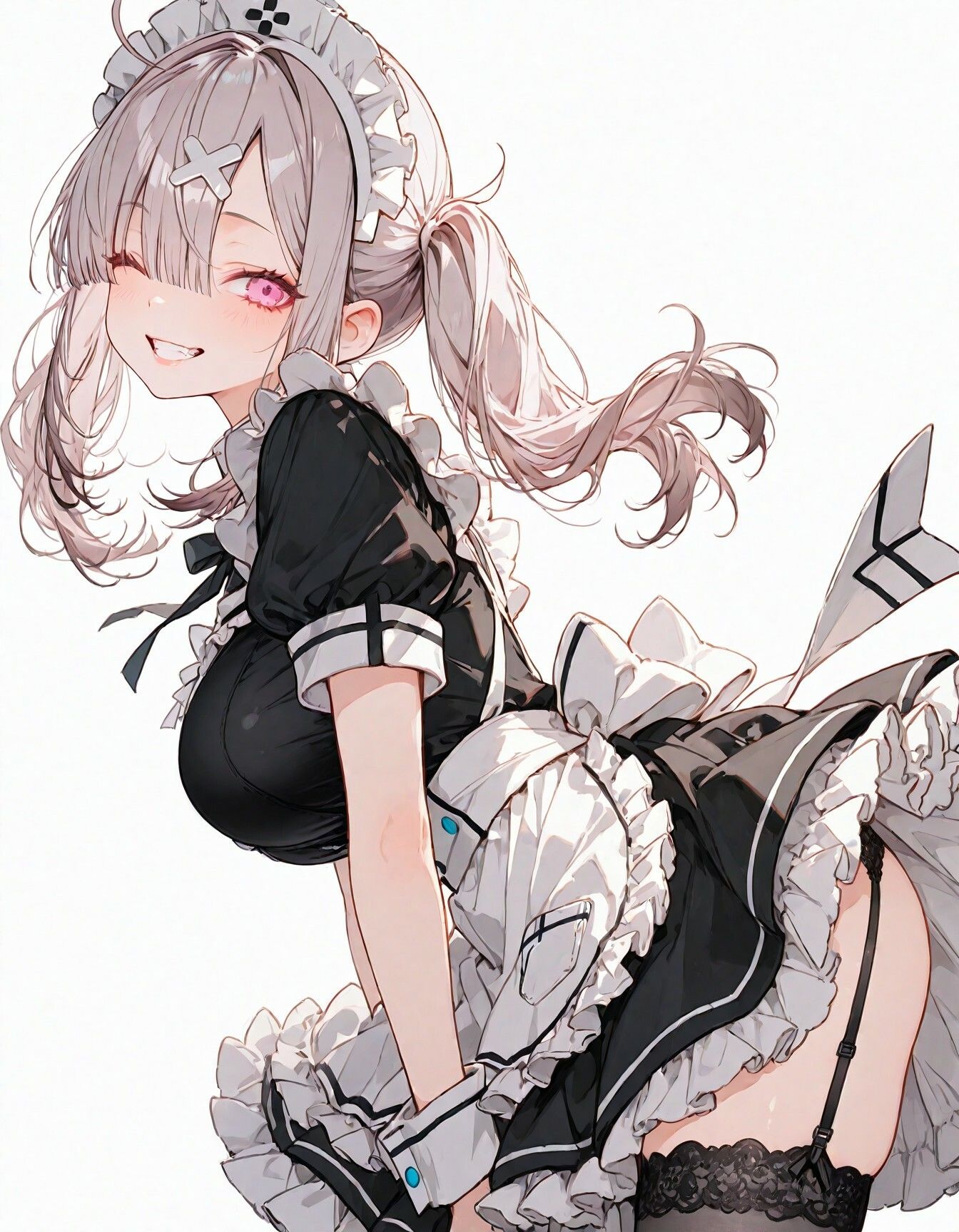 【FANZA限定】にじ〇んじの厳選CG集_メイドver ＃01【300枚】 画像1