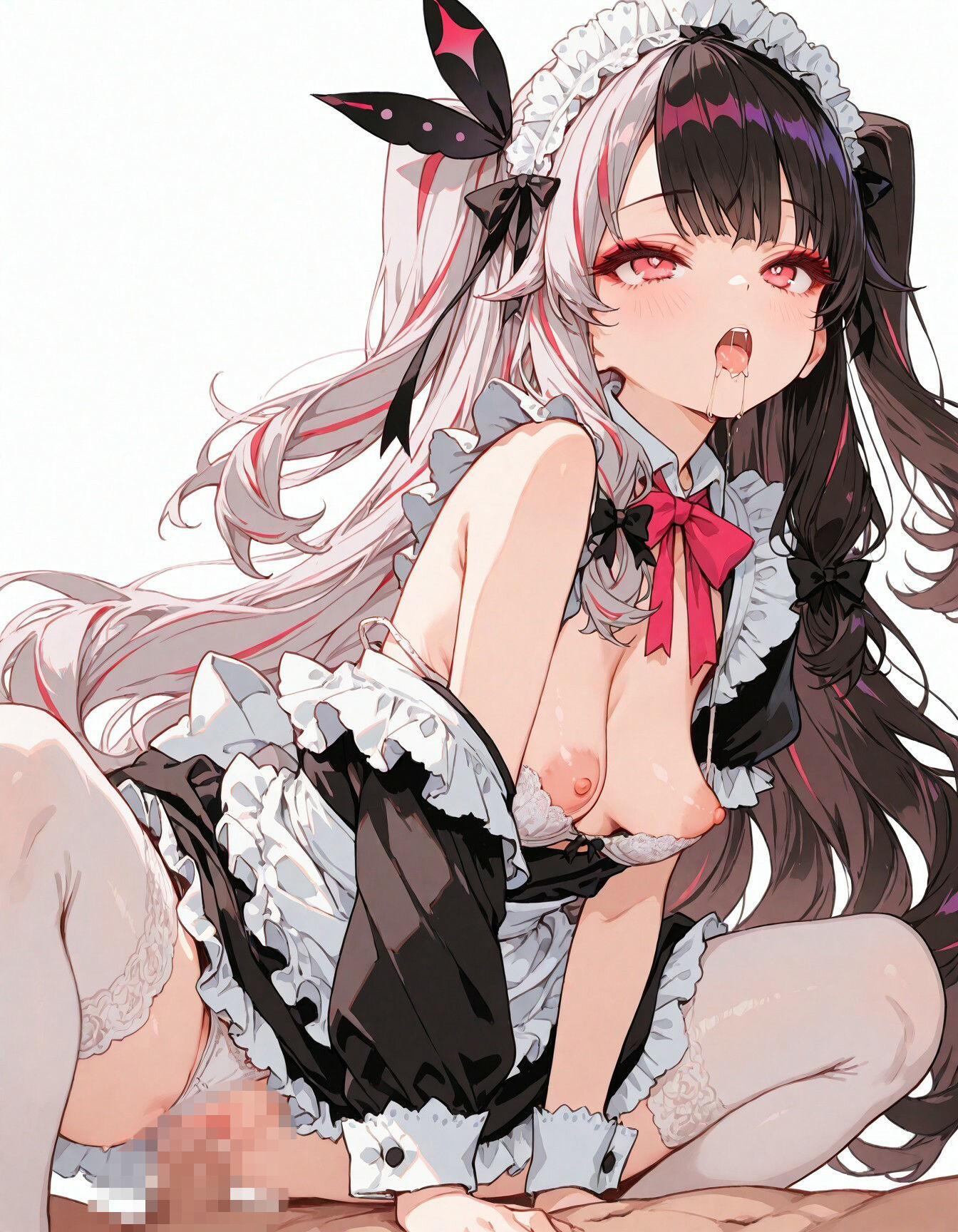 【FANZA限定】にじ〇んじの厳選CG集_メイドver ＃01【300枚】 画像9