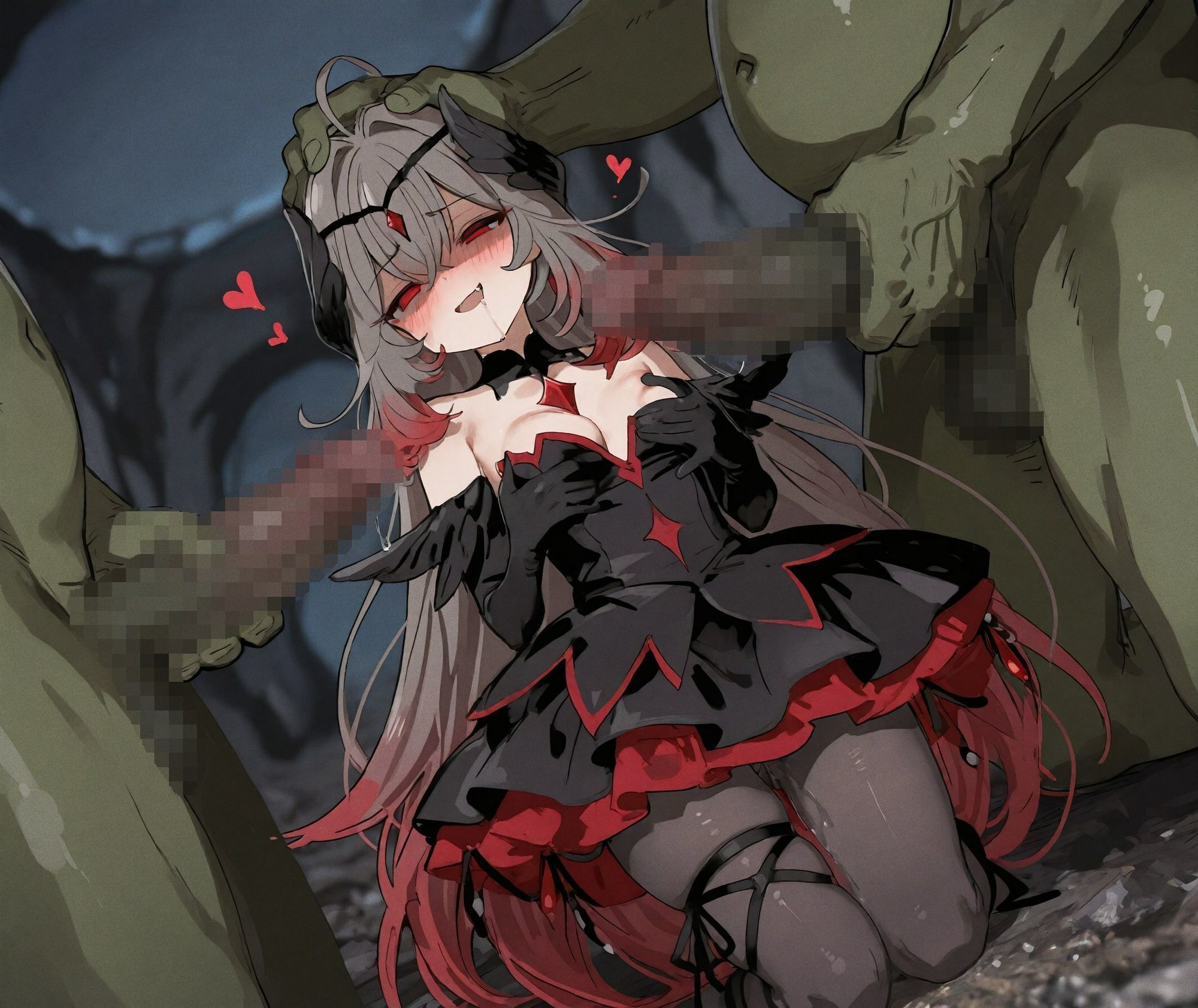 【森亜るるか】 淫獄陥落悪堕 〜純潔の魔法少女がオークの肉便器へと堕ちる二段変身レ●プ〜 画像7