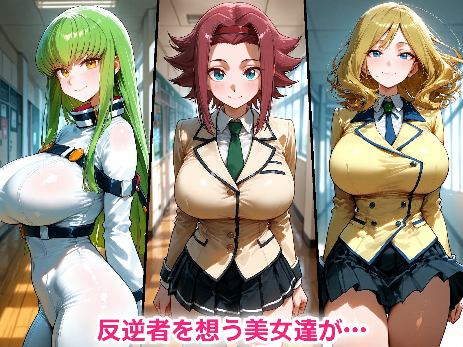 催●おじさんに寝取られる！反逆者を想う美女たち〜全員メス堕ち・孕ませ〜 画像1