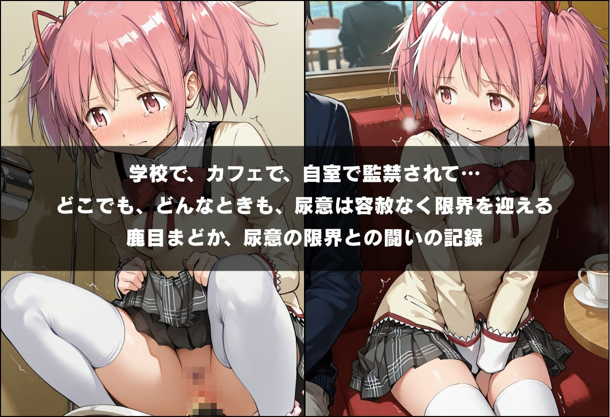 尿意の限界 ドギマギおもらし 鹿目まどか 画像1