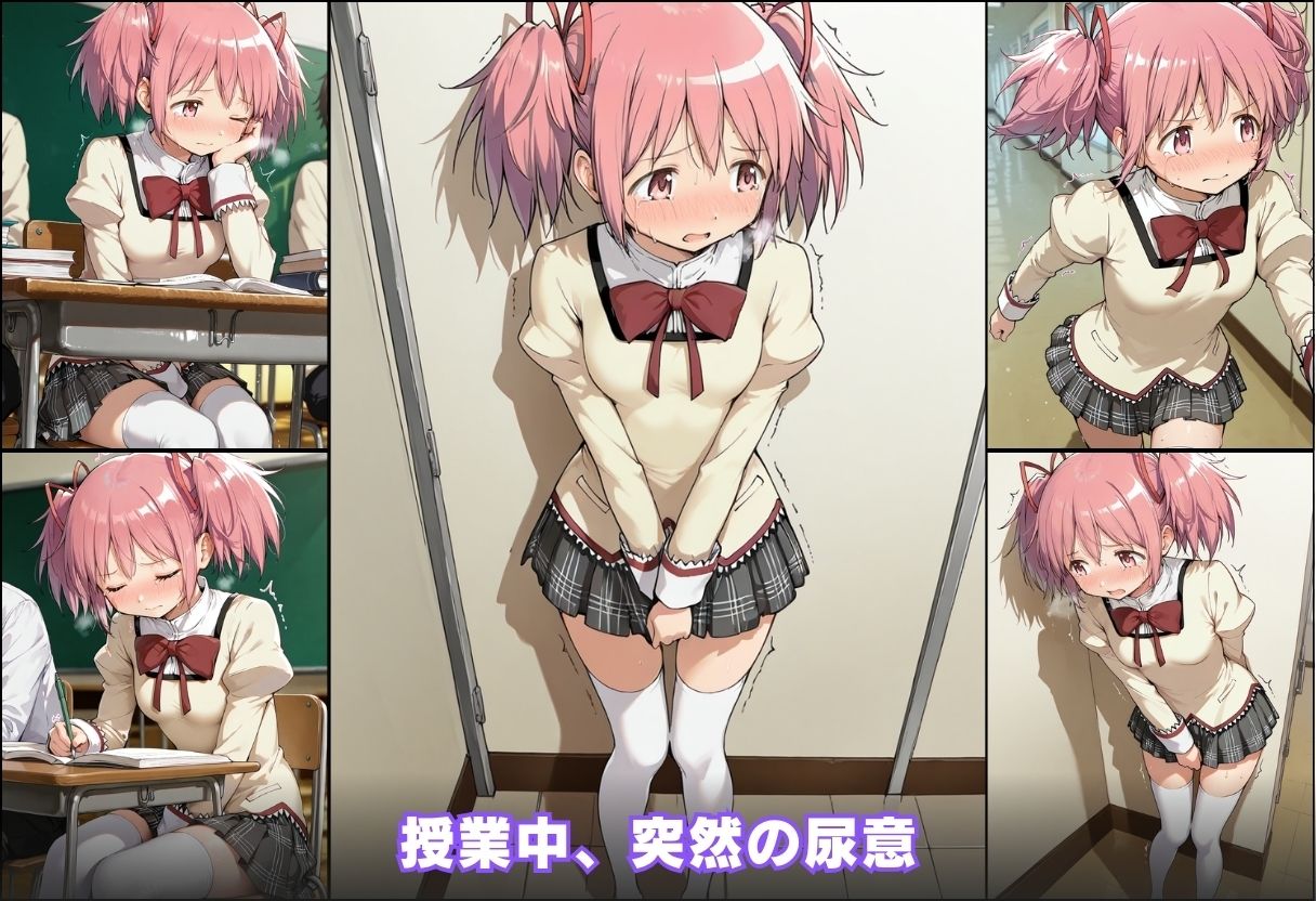尿意の限界 ドギマギおもらし 鹿目まどか 画像3