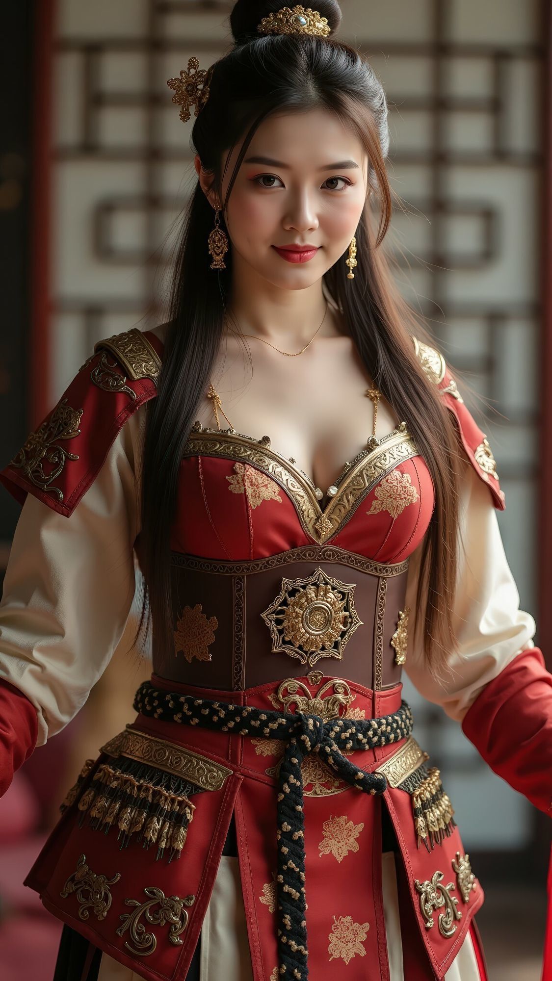 【AI実写】古代中国女将軍下着写真集Vol.1 画像7