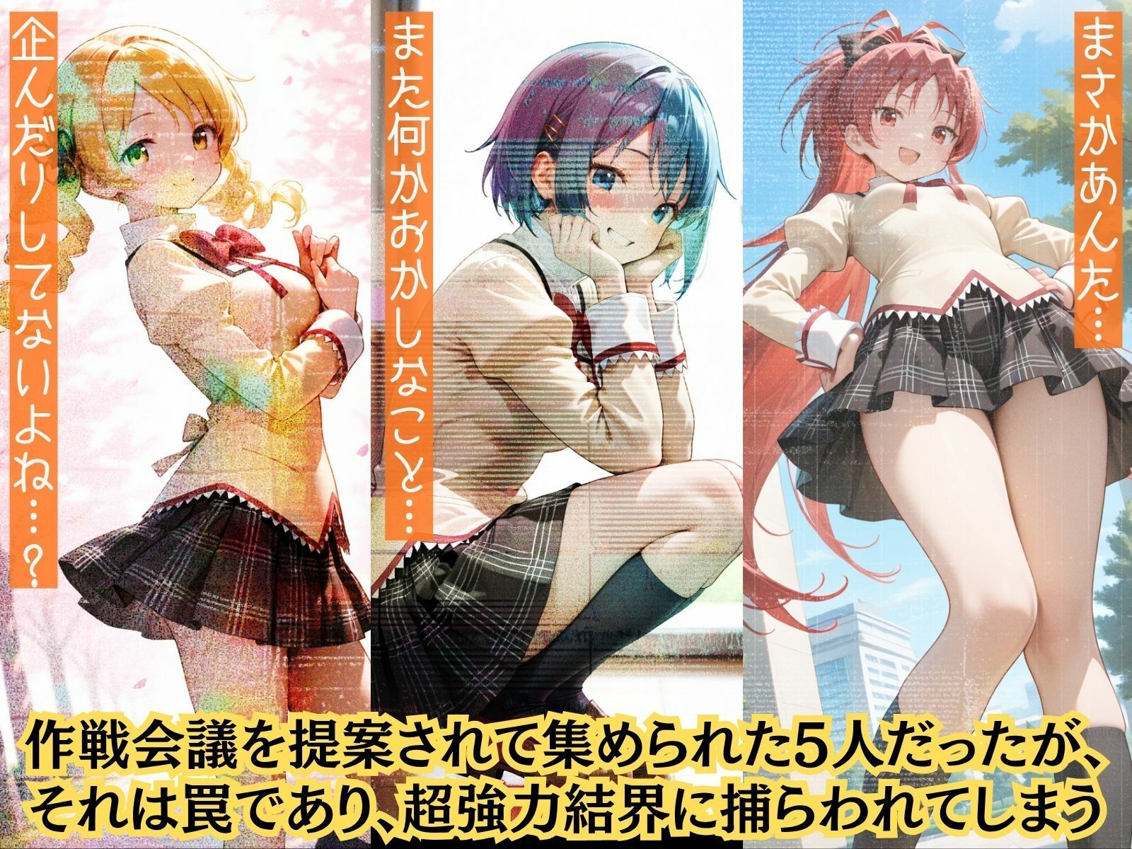 もしも可憐で誇り高き魔法少女達を〇〇の力で強●的に着せ替え人形に堕として弄んだら？まどマギ編2