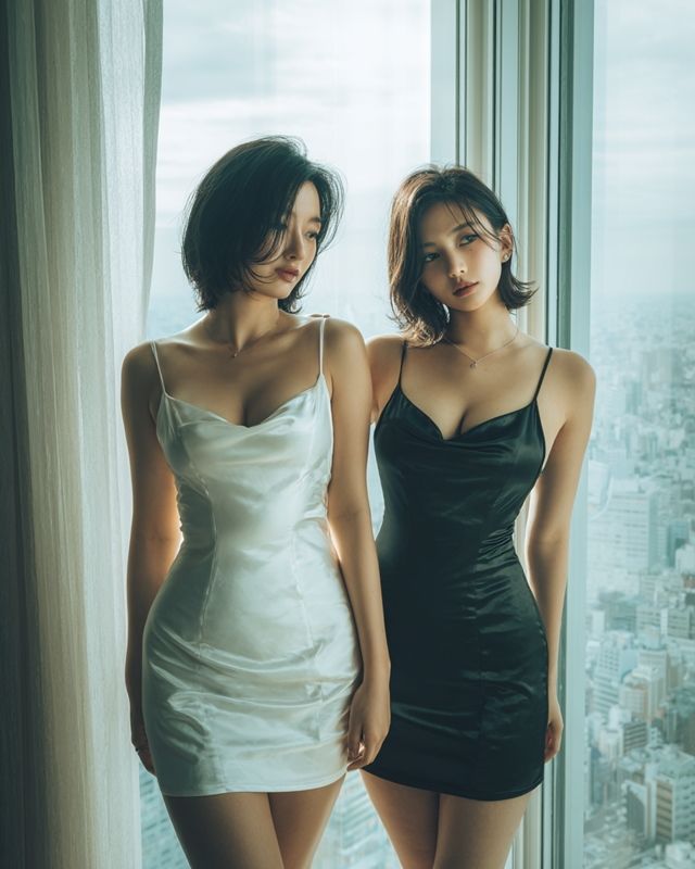 艶サテン美女のぴったりボディコンコレクション 画像10