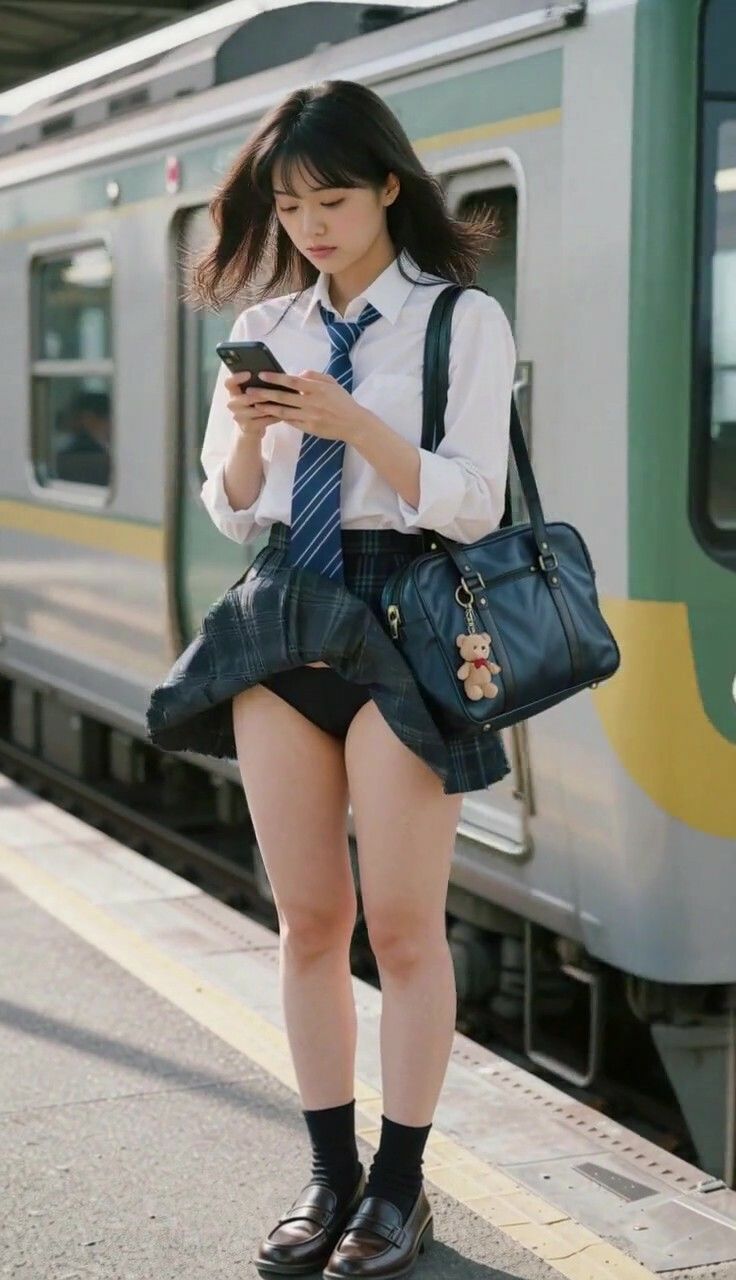 夏のJKとパンチラ 画像6