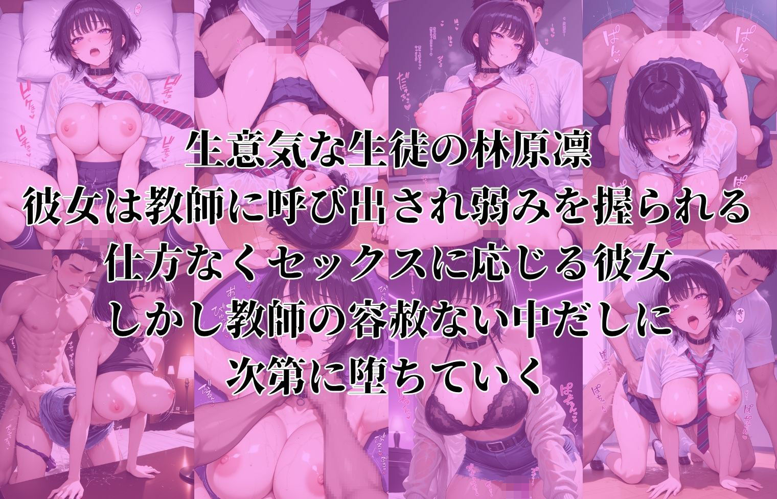 生意気ギャル女子校生〜教師の性指導で快楽堕ち〜 画像1