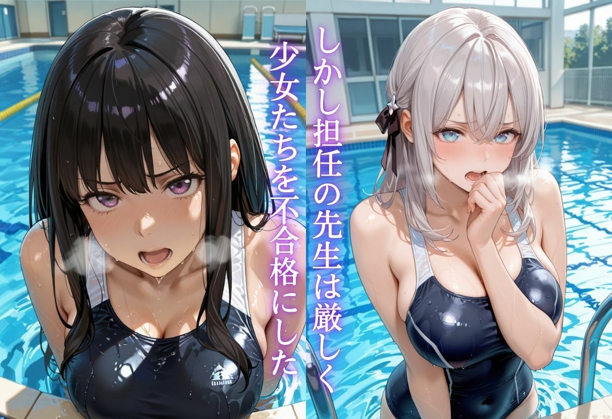 水泳テストで落とされたので先生を誘惑したら妊娠した 画像3