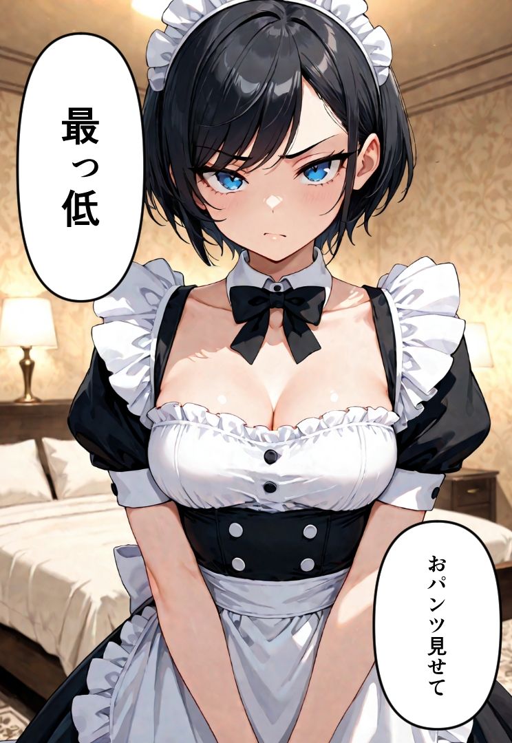 ツンツンメイドとやってみた 画像3